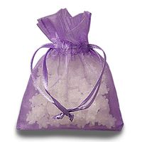 Orchid Organza Gift Bags | Quantity: 30 | Width: 5"…