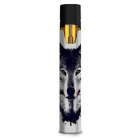 IT'S A SKIN Decal Vinyl Wrap Compatible with STIIIZY (TM) Premium Vaporizers Sticker Sleeve Cover/Wolf with Rose in Mouth