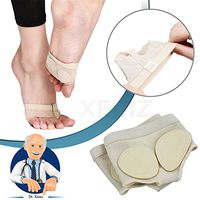 Dance Ball of Foot Cushions, Ballet Belly Forefoot Pads, Anti-pain Fitness Socks Shoes Insoles, High Heels Pain Relief Inserts, Metatarsal Sleeve Bunion Toe Separators - Blisters Corns Calluses (S)