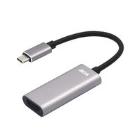 VCE USB C to HDMI Female Adapter,4K@30HZ USB Type C (Thunderbolt 3 Compatible) for MacBook Pro 2018/2017, MacBook Air/iPad Pro 2018, Samsung Galaxy S10/S9, Surface Book 2 and More-0.2m