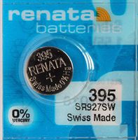 RENATA - 395 - SILVER OXIDE BATTERY 1.55V