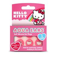 Aqua Ears "Hello Kitty" Soft Silicone Ear Plugs - 3 Pairs