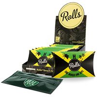 Rolls VIP 50 Pack 7mm Filters (10 Packs/Full Box) with Leaf Lock Gear Smell Proof Pouch