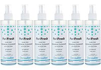 PeriFresh No Rinse Perineal Cleanser Spray, 6 Pack - 7.5 oz Peri Bottle - Mild Formula with Aloe - for Incontinence Care, Postpartum - for Men and Women