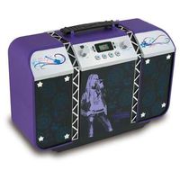 Disney Hannah Montana (Miley Stewart played by Miley Cyrus) CD BoomBox with AM/FM Radio