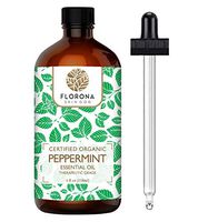 Florona Organic Peppermint Oil, 4 oz (Peppermint, 4Oz)