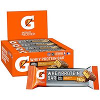Gatorade Whey Protein Recover Bars, Peanut Butter Chocolate, 2.8 ounce bars (12 Count)