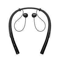 TechCode Sports Headphones Men, Magnetic Wireless HD Stereo Earbuds Neckband Bluetooth Earphones with Mic Handsfree Anti-Fall Off in-Ear Headsets for iPhone Xs Max/XR/X/8/7,Galaxy Note9/S9/S8(Black)