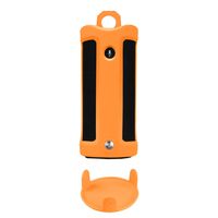 Fintie Protective Case for Amazon Tap - Light Weight Shock Proof Silicone Sling Cover Compatible with Amazon Tap Charging Cradle, Orange