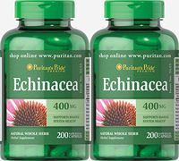 Puritan's Pride Echinacea 400 mg, 400 Count (2 Pack)