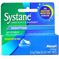 Systane Nighttime Lubricant Eye Ointment-0.123 oz, 3.5g, 2 pack