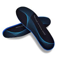 Orthotics for Flat Feet, Forcare Shoes Insoles with High Arch Support for Plantar Fasciitis Over-pronation Heel Pain Relief (US Mens 8-8.5 | Womens 10-10.5)