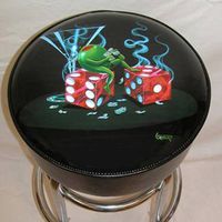 Petro Enterprises GODBS-07 Sitting On Seven Bar Stool