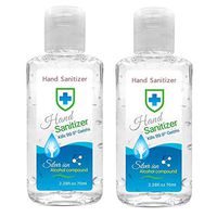 70ml Free-Wash Hand Sanitizer Gel To Go No Need For Water & Soap 2PC