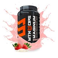 MTN OPS Magnum 100% Whey Isolate Protein Powder - 32 Servings, Strawberries & Cream