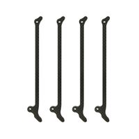 Lumenier 5" Carbon Fiber Arm Brace for The QAV-ULX (Set of 4) FPV Drone Racing