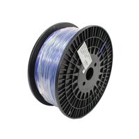 Infinity Cable CAT6 Stranded cm, 28AWG, 1000 Feet, 100% Bare Copper, Slim Ethernet Cable, Blue