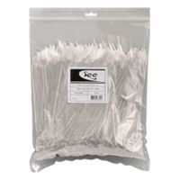 ICC 8" Nylon Cable Tie in 1000 Pack, Natural