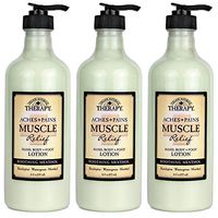 Village Naturals Therapy, Lotion, Aches and Pains Muscle Relief, 16 fl oz, Pack of 3