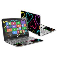 Mightyskins Skin Compatible with Hp Envy X360 15.6" - Hearts | Protective, Durable, and Unique Vinyl Decal Wrap Cover | Easy to Apply, Remove, and Change Styles | Made in The USA