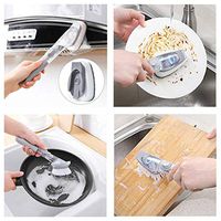 Idomeo Durable Portable Multifunctional Descaling Kitchen Handheld Pot Cleaning Brush Brushes
