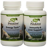 PetAlive Energy Tonic and Immunity & Liver Support ComboPack