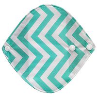Hunputa Sanitary Napkins,Reusable Bamboo Cloth Washable Menstrual Pad Mama Sanitary Towel Pad (B)