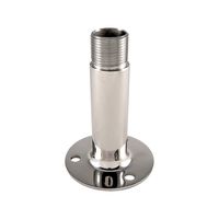 KJM M201, 4" Stainless Steel Antenna Mount with 1"-14 Thread
