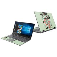Mightyskins Skin Compatible with Lenovo Yoga 730 13" (2018) - Twin Peaks Map | Protective, Durable, and Unique Vinyl Decal Wrap Cover | Easy to Apply, Remove, and Change Styles | Made in The USA