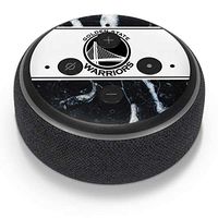 Skinit Decal Audio Skin for Amazon Echo Dot 3 - Officially Licensed NBA Golden State Warriors Marble Design
