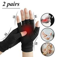 XuangXin Copper Hands Arthritis Gloves,Compression Gloves-Healing Tendonitis Sprains Pain Relief for Carpal Tunnel for Women/Men,L
