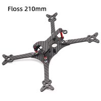 TCMM 5 Inch Drone Frame Floss 210 Wheelbase 210mm 4mm Arm Carbon Fiber for FPV Racing Frame Kit