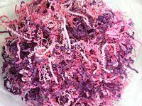 12oz Plum Purple Pink Gift Basket Shred Crinkle Paper Filler Bedding