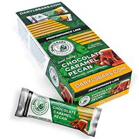 Daryl's Performance Line Chocolate Caramel Pecan, Gluten Free, Protein Bars (12 Bars)