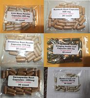 Intracellular Detox Cleanse Capsules- (Dr Sebi Approved Alkaline Herbs) Cleanse The Liver, Kidneys, and Blood