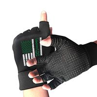 Unisex Liver Cancer Awareness Flag Fingerless Gloves for Arthritis & Carpal Tunnel Pain Relief