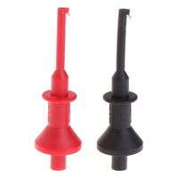 Huilier Testing Hook Clip Multimeters Test Lead Extension Probe Aperture 4mm Plug-in