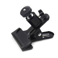 TOUHIA 4.5" x 3" Black Tripod Camera Clip Clamp Flash Reflector Holder Mount for Studio Backdrop Camera SLR Digital SLR(1PCS)