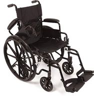 ProBasics K4 Transformer Wheelchair Self Propelling Transforms to a Transport Chair with Flip-Back Desk Arms (20 X 16 Elevated LEGREST)