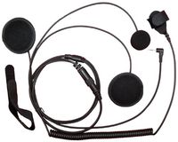 SUNDELY Full Face Close Helmet Motorbike Motorcycle Headset/Earpiece for Cobra Micro-Talk 2 Two Way Radio CX105C PR5060 MT800 1-pin