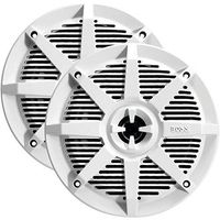 Boss Audio Systems MR52W 2-Way Full-Range Marine Speakers (5.25", White)
