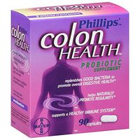 SCS Phillips' Colon Health Probiotic Supplement - 90 ct.