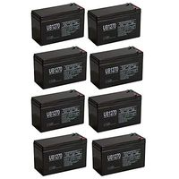Universal Power Group 12V 7AH New APC Back-UPS ES 500 VA, BE500C, BE500U UPS Battery - 8 Pack