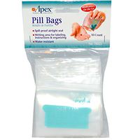 Apex Pill Baggies - 50 count, Pack of 12