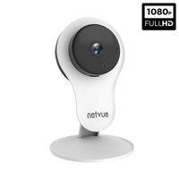 Security Camera - 1080P NETVUE Indoor Home Camera 2 Way Audio and Night Vision, Motion Detection, Compatible with Alexa Echo Show, Pet Monitor, Baby Camera with Cloud Storage