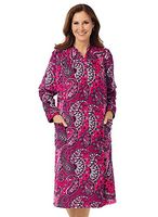 Carol Wright Gifts Ultra-Soft Fleece Duster, Color Fuschia, Size XXL, Fuschia, Size XXL