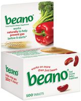 Beano Gas Prevention Tablets, 100 ct