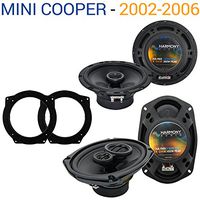 Compatible with Mini Cooper 2002-2006 Factory Speaker Replacement Harmony R65 R69 Package