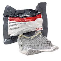 EverOne Emergency High Strength Pressure Bandage Trauma Wound Dressing 4" Hemostatic Control Bandage