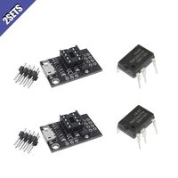 Comidox 2Pcs Pluggable Micro USB Development Board for ATtiny13A/ATtiny25/ATtiny45/ATtiny85 Programming Editor (Includes 2Pcs TNY280PN DIP-7 IC CHIP)